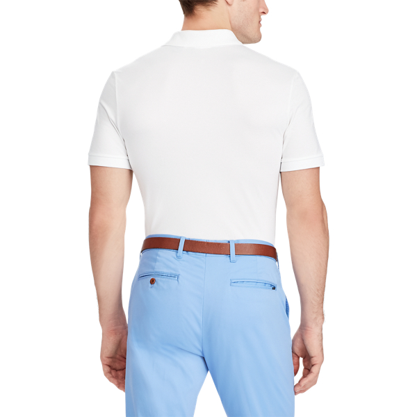 White Custom Fit Performance Polo Polo Golf 4