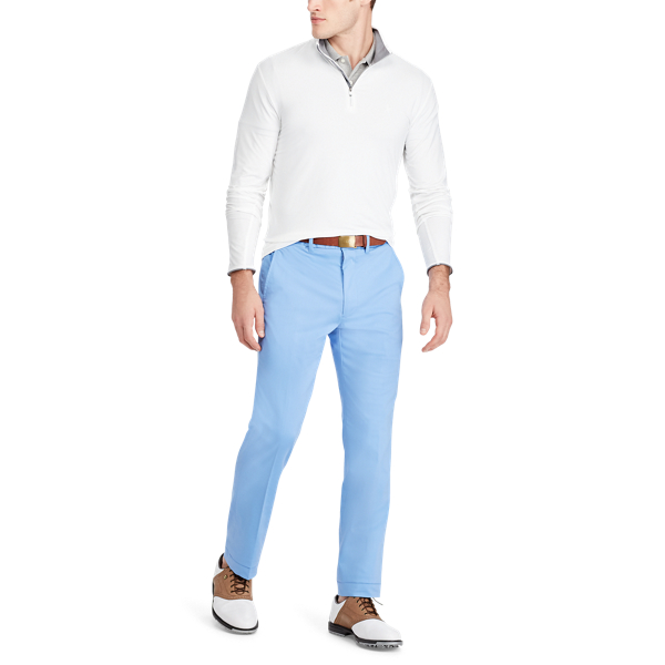 White/Design Grey Performance Half-Zip Pullover Polo Golf 2