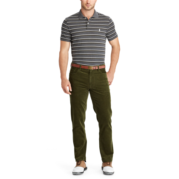 Spanish Olive Classic Fit Corduroy Pant Polo Golf 2