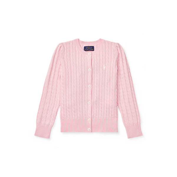 Girls Pink Sweaters Ralph Lauren