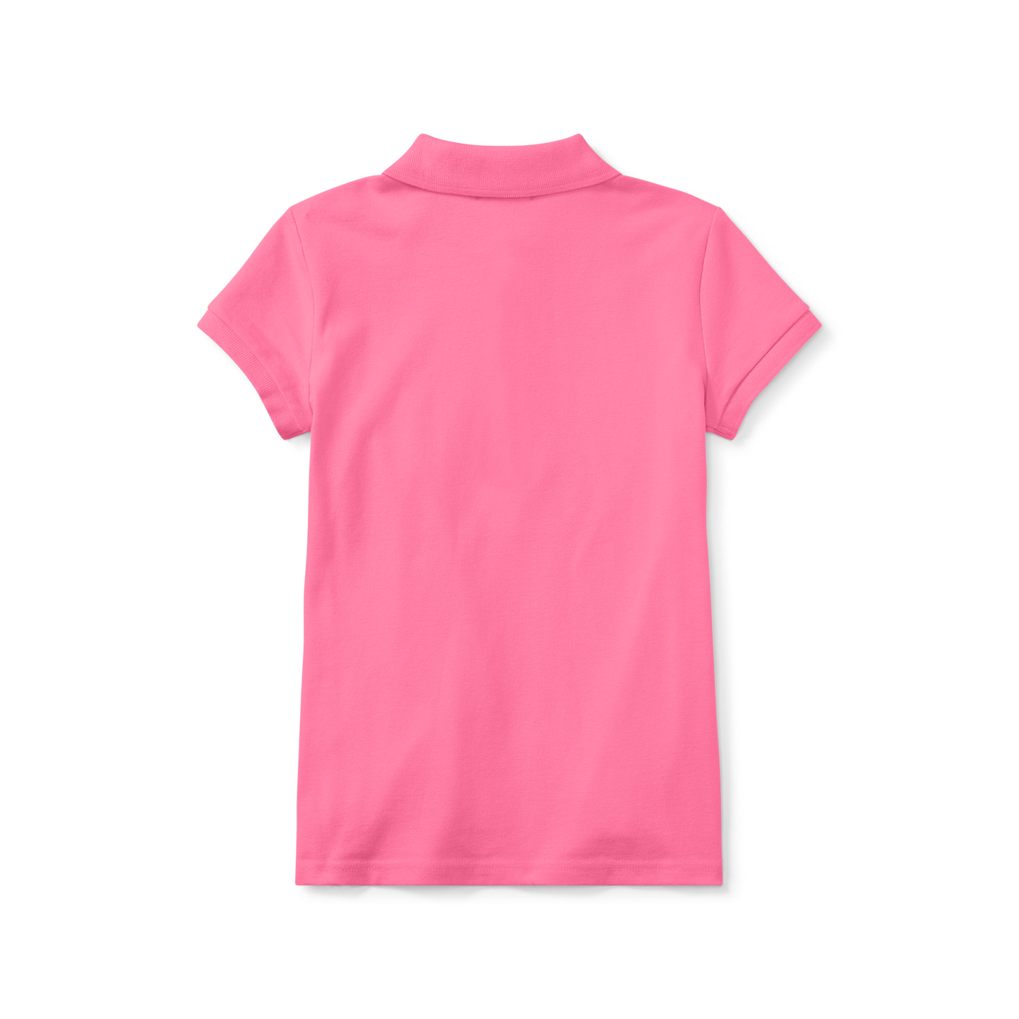 Детское поло Ralph Lauren Stretch Mesh Polo Shirt, цвет: Розовый, вариант 1 — фото 1