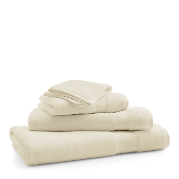 Studio Cream Bowery Cotton Towels & Mat Ralph Lauren Home 1