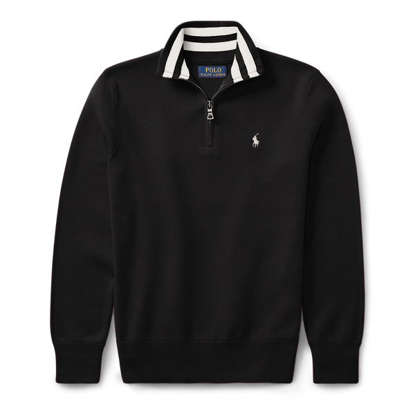 Cotton Half-Zip Sweater Boys 8-20 1