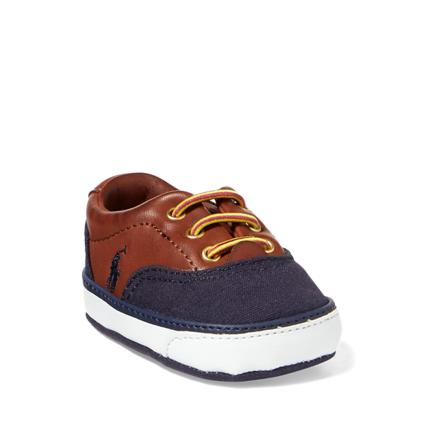 Leder-Baumwoll-Sneaker Vaughn Baby Boy in 1