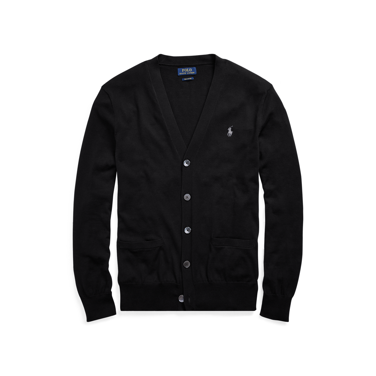 Cotton V-Neck Cardigan