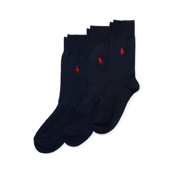 Flat-Knit Trouser Sock 3-Pack Polo Ralph Lauren 1