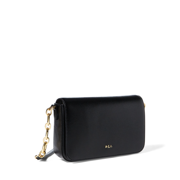 Black Saffiano Carmen Crossbody Bag Lauren 2