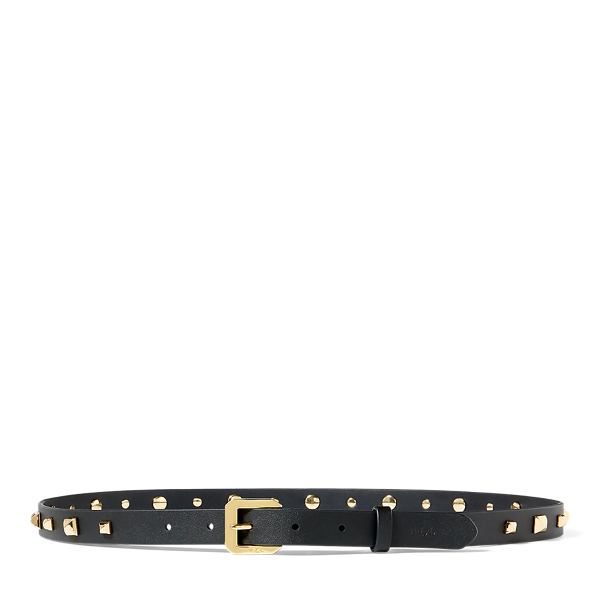 Dryden Studded Leather Belt