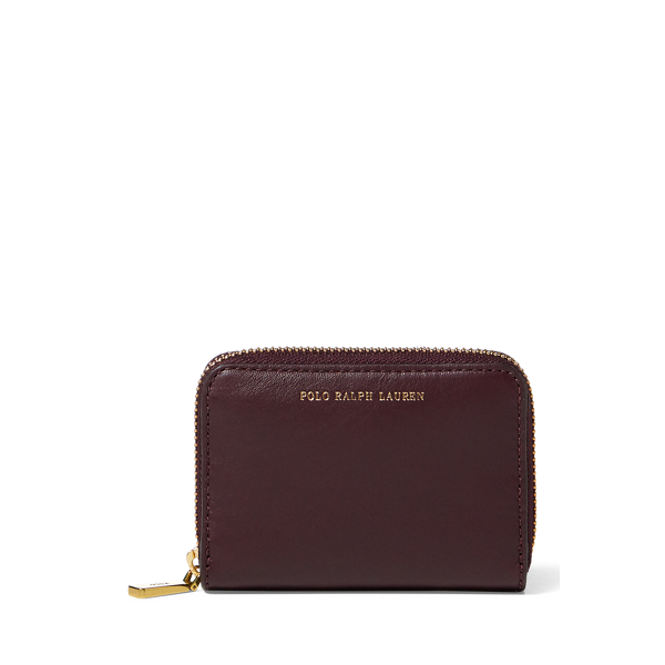 Leather Small Zip Wallet