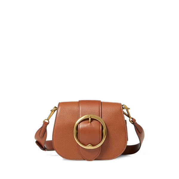 Ralph lauren pebbled leather lennox bag on sale