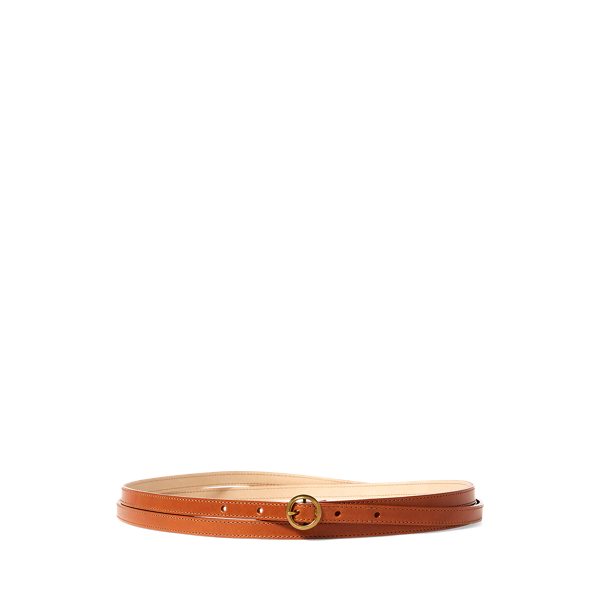 Lennox Leather Skinny Belt Polo Ralph Lauren 1
