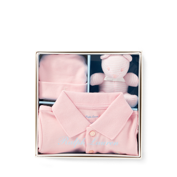 Ralph lauren baby girl coverall hot sale