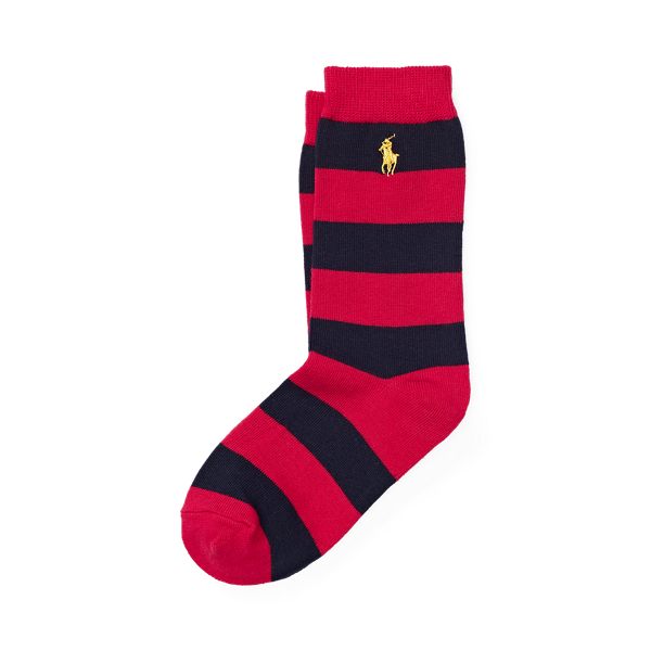 Rugby Striped Trouser Socks Boys 6-14 Years em 1
