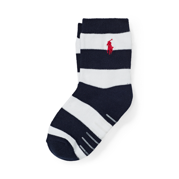Rugby Striped Crew Socks Boys 1.5-6 Years 1
