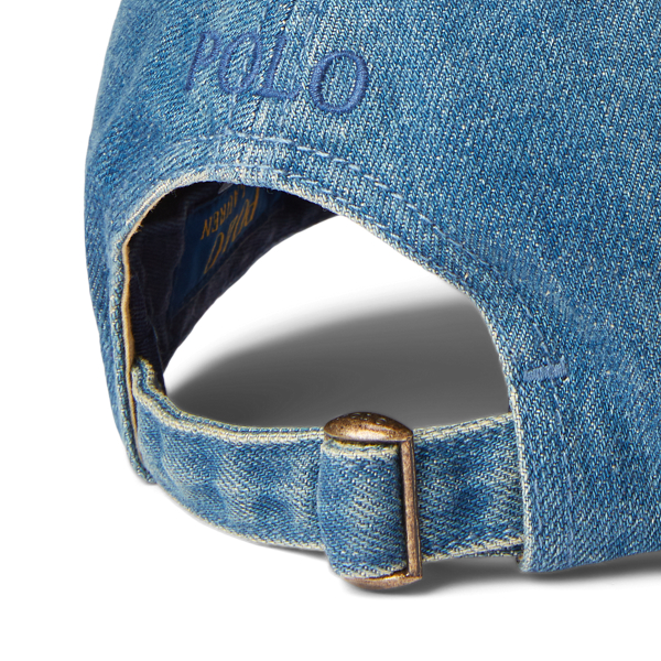 Denim Denim Ball Cap Polo Ralph Lauren 3