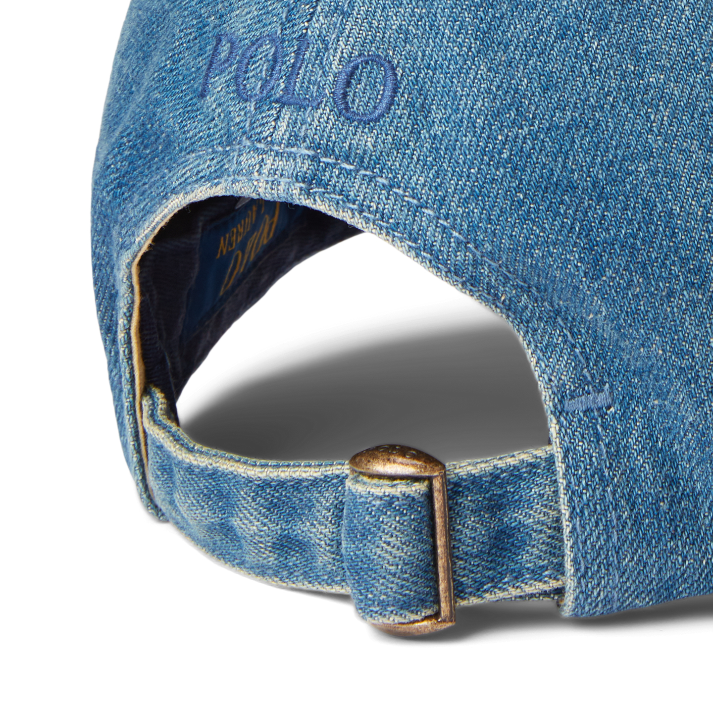 Мужская кепка Ralph Lauren Denim Ball, цвет: Джинсовый — фото 2