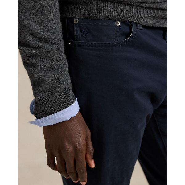 Varick Slim Straight Five-Pocket Trouser