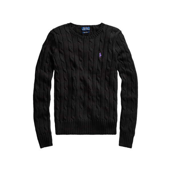 Cable Knit Cotton Sweater for Women Ralph Lauren PT