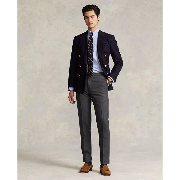 Custom-Fit Oxfordhemd Polo Ralph Lauren in True Blue/White 4