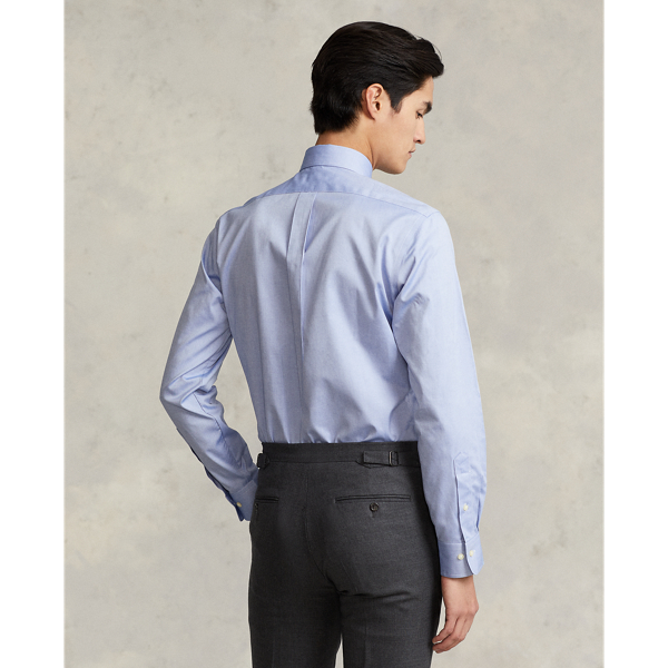 Custom-Fit Oxfordhemd Polo Ralph Lauren in True Blue/White 5