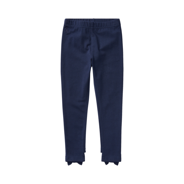 Bow-Back Jersey Legging Girls 1.5-6.5 Years 1