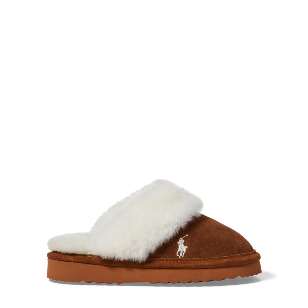 ◆送料無料◆POLO RALPH LAUREN◆CHARLOTTE SCUFF BEAR◆人気◆ Polo Ralph Lauren Women's Charlotte Bear Slipper - Macy's