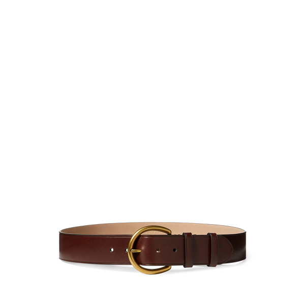 Vachetta Leather Wide Belt Polo Ralph Lauren 1