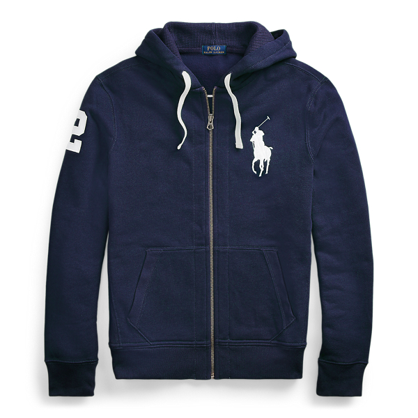 Ralph lauren big logo hoodie on sale