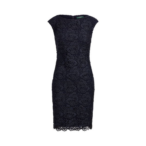 Floral Lace Sheath Dress for Women Ralph Lauren CH