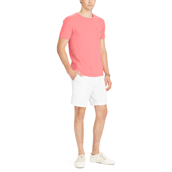Hyannis Red Classic Fit Cotton T-Shirt Polo Ralph Lauren 2