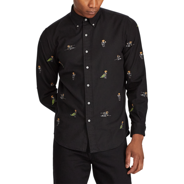 Ralph lauren bear button down sale