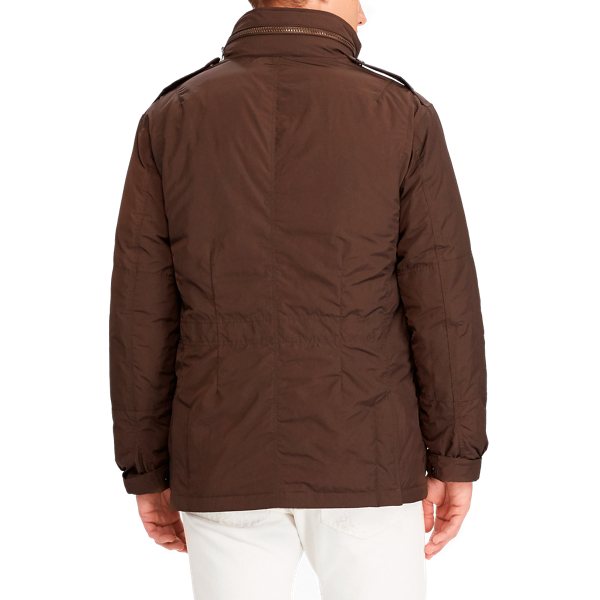 Equine Brown Water-Repellent Field Jacket Polo Ralph Lauren 4