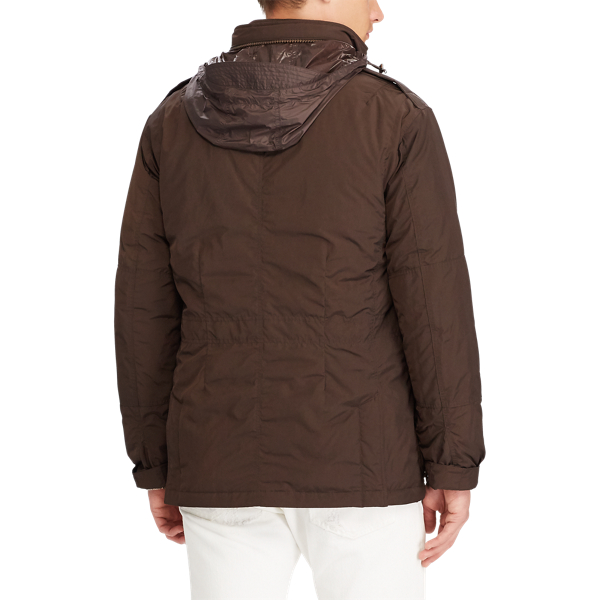 Equine Brown Water-Repellent Field Jacket Polo Ralph Lauren 5