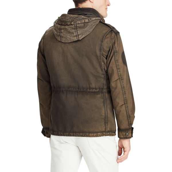 Loden Grey Cotton Twill Field Jacket Polo Ralph Lauren 6
