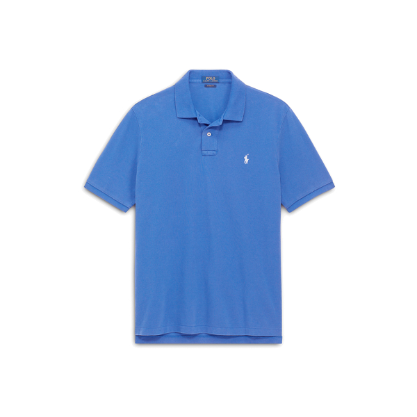 【POLO RALPH LAUREN】CUSTOM SLIM FIT MESH POLO SHIRT POLO RALPH LAUREN Custom Slim Fit Mesh Polo White 2XL at