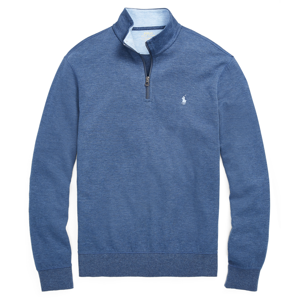 Cotton-Blend Half-Zip Pullover