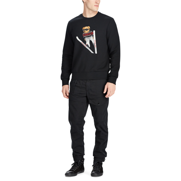 Black Polo Bear Crewneck Sweatshirt Polo Ralph Lauren 2