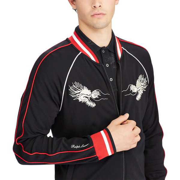 Lunar New Year Baseball Jacket for Men Ralph Lauren CH