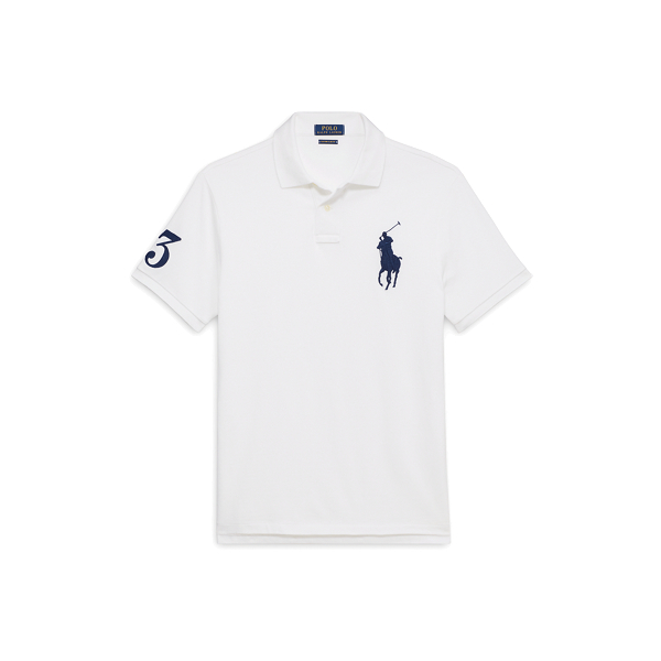 Custom Slim Fit Mesh Polo
