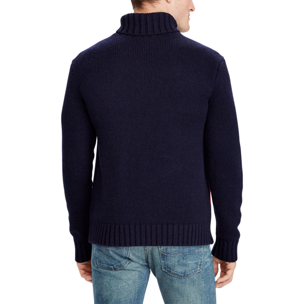 Navy Intarsia-knitted Wool&nbsp;Jumper Polo Ralph Lauren 5