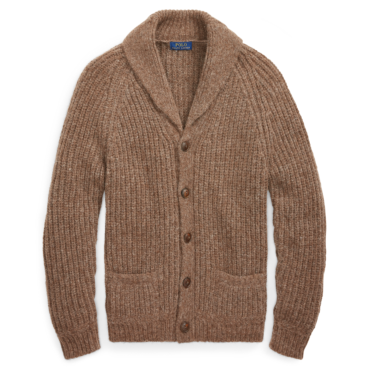 Polo Ralph Lauren Long Cardigan Plaid Wool Alpaca Grandpacore Sweater on sale Cardigan