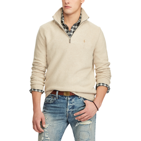 Pullover aus Seide Polo Ralph Lauren in Expedition-D&uuml;ne meliert 3