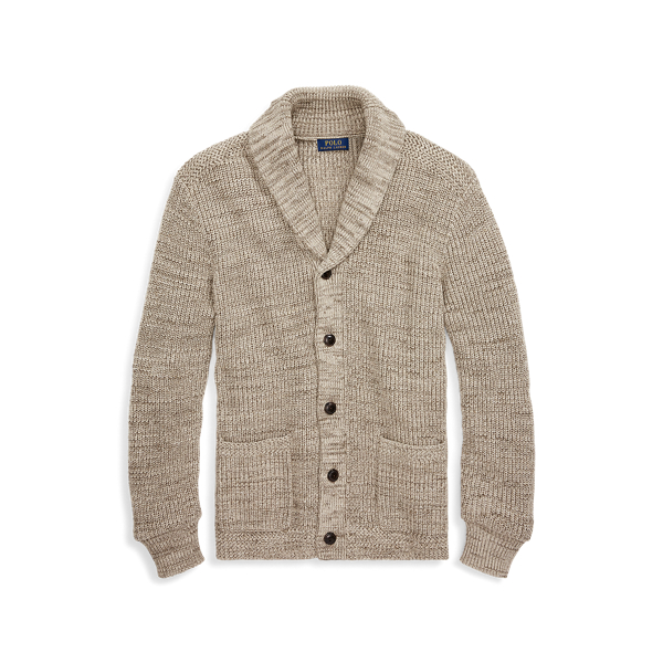 Cotton Shawl Collar Cardigan for Men Ralph Lauren UK