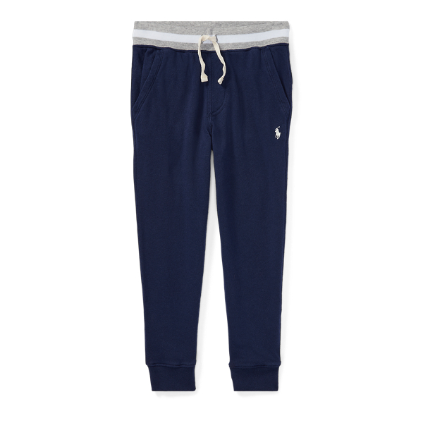 Newport Navy Cotton Spa Terry Pull-On Pant Boys 2-7 1