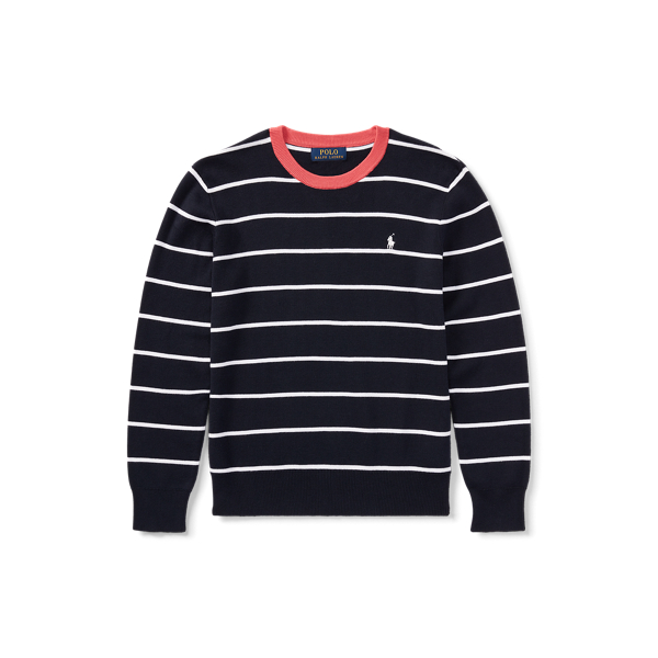 Pull en coton ray&eacute; BOYS 6-14 YEARS en 1