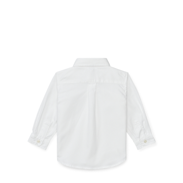 Custom-Fit Baumwoll-Oxfordhemd Baby Boy in Wei&szlig; 2