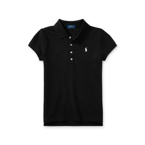 Poloshirt aus Stretchpiqué