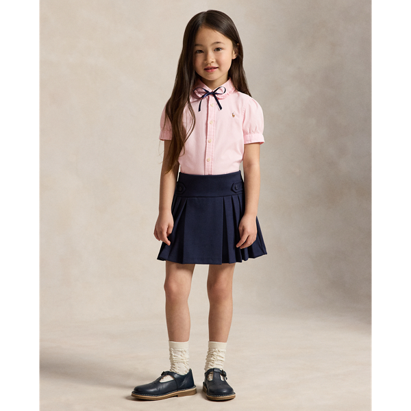 Oxfordhemd Girls 1.5-6.5 Years in Rosa 4