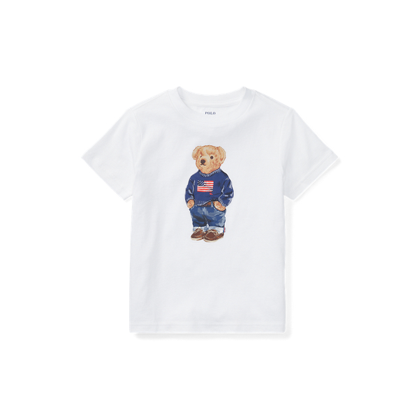 T-shirt Polo Bear en coton Boys 1.5-6 Years en 1