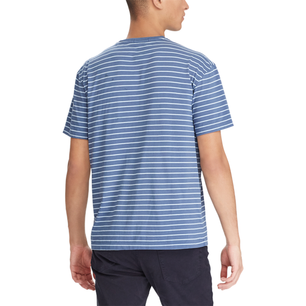 Shale Blue/Austin Blue Classic Fit Cotton T-Shirt Polo Ralph Lauren 4
